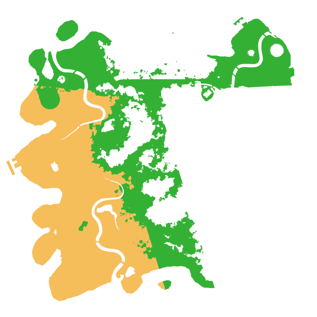 Biome Rust Map: Procedural Map, Size: 4250, Seed: 753910669