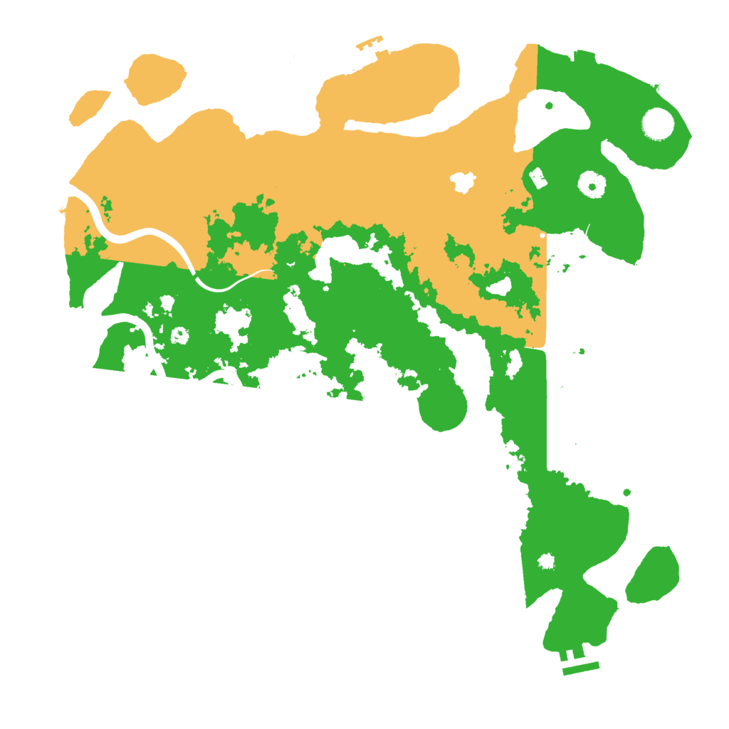 Biome Rust Map: Procedural Map, Size: 4000, Seed: 1341153682
