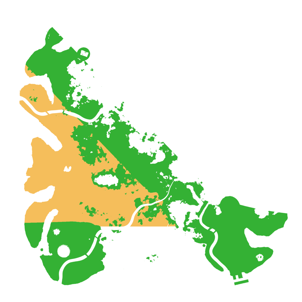Biome Rust Map: Procedural Map, Size: 4250, Seed: 955562626