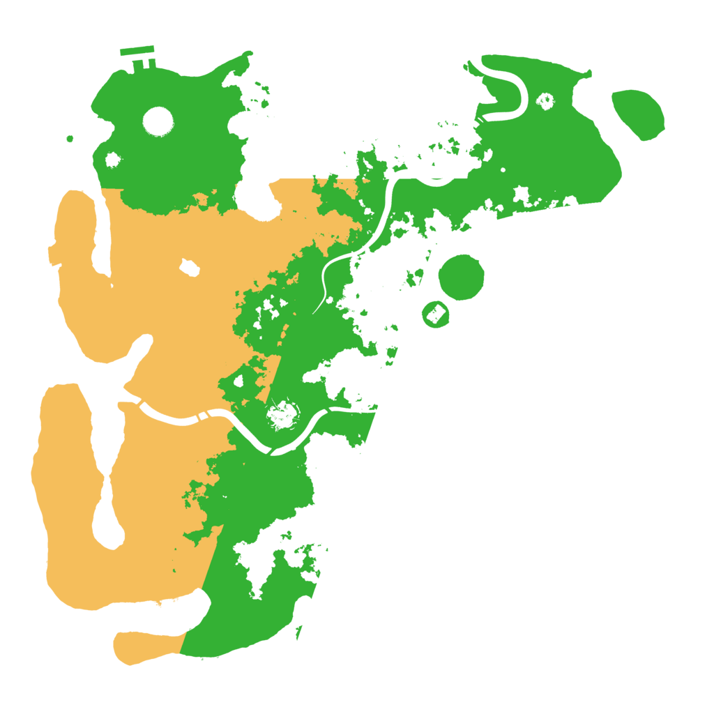 Biome Rust Map: Procedural Map, Size: 4250, Seed: 255036973