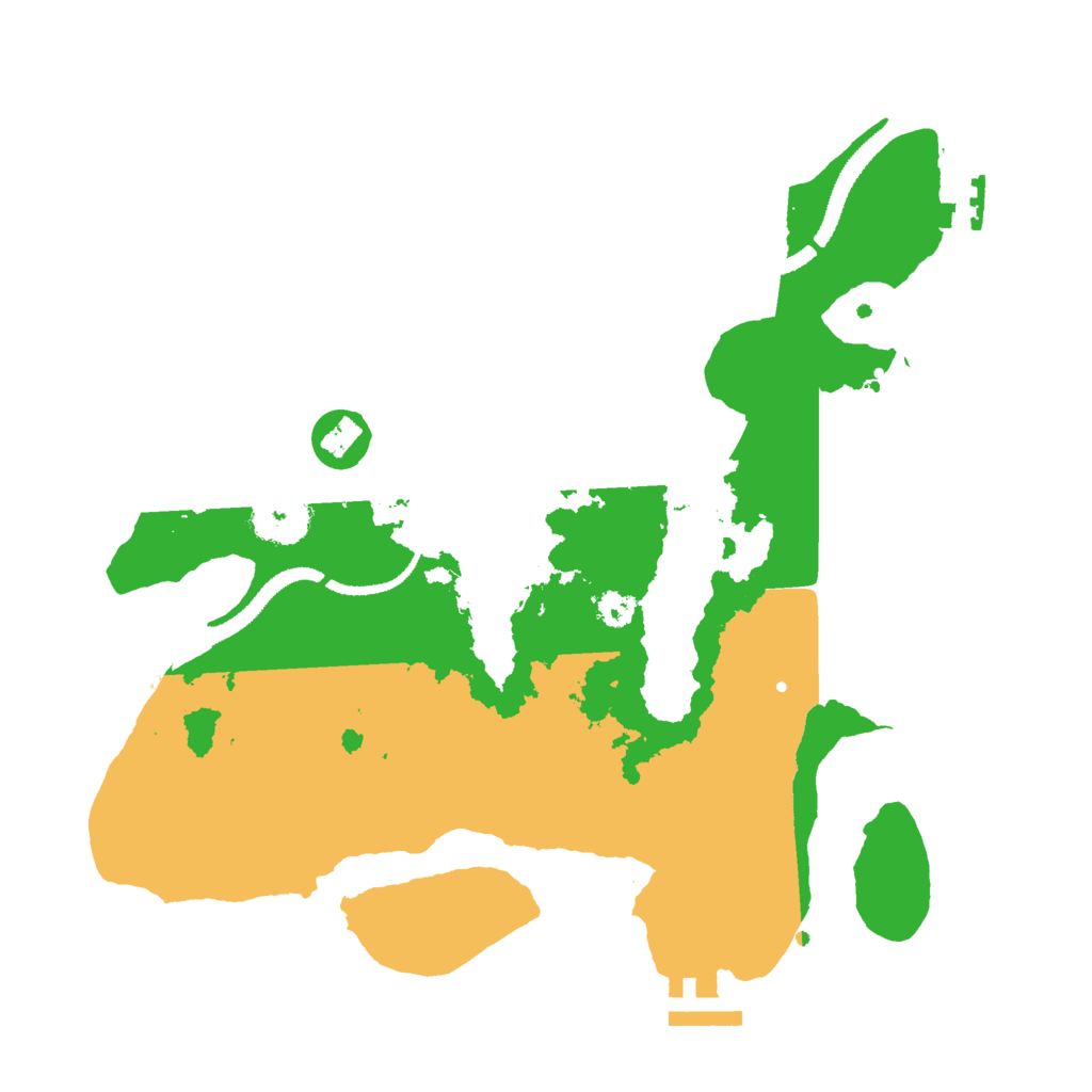 Biome Rust Map: Procedural Map, Size: 3000, Seed: 1830483385