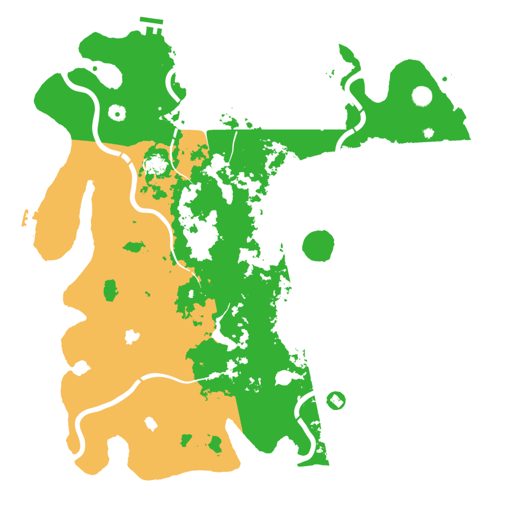 Biome Rust Map: Procedural Map, Size: 4500, Seed: 763085910