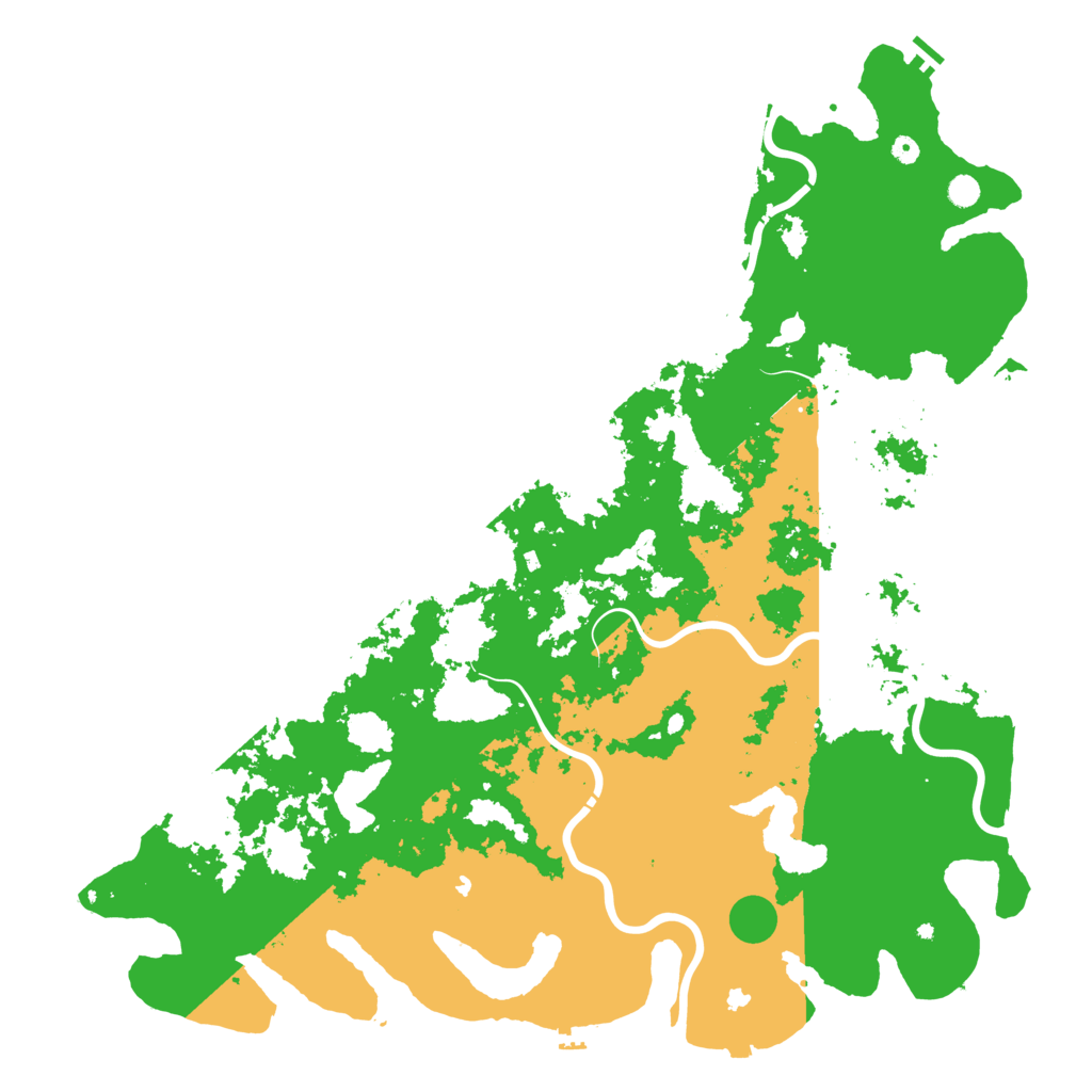Biome Rust Map: Procedural Map, Size: 6000, Seed: 699976259
