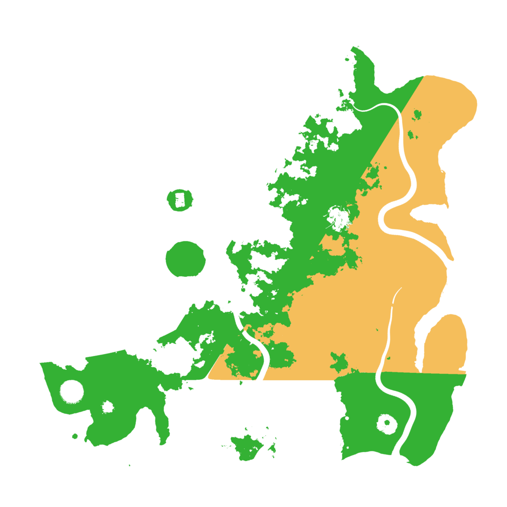 Biome Rust Map: Procedural Map, Size: 3800, Seed: 1910426191