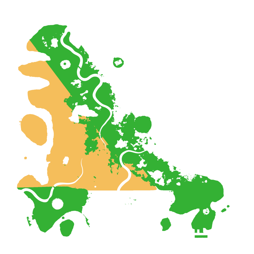 Biome Rust Map: Procedural Map, Size: 4000, Seed: 5793241