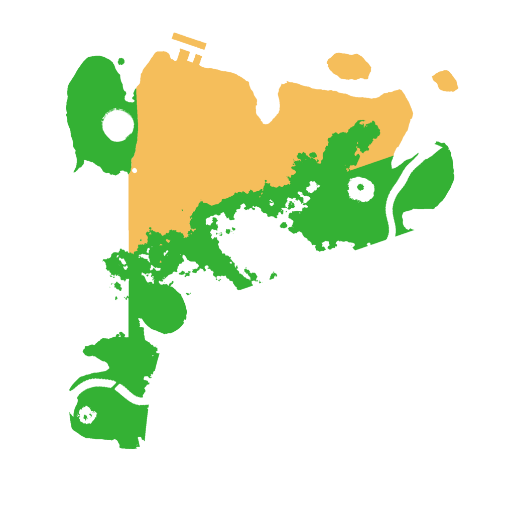 Biome Rust Map: Procedural Map, Size: 3000, Seed: 97545