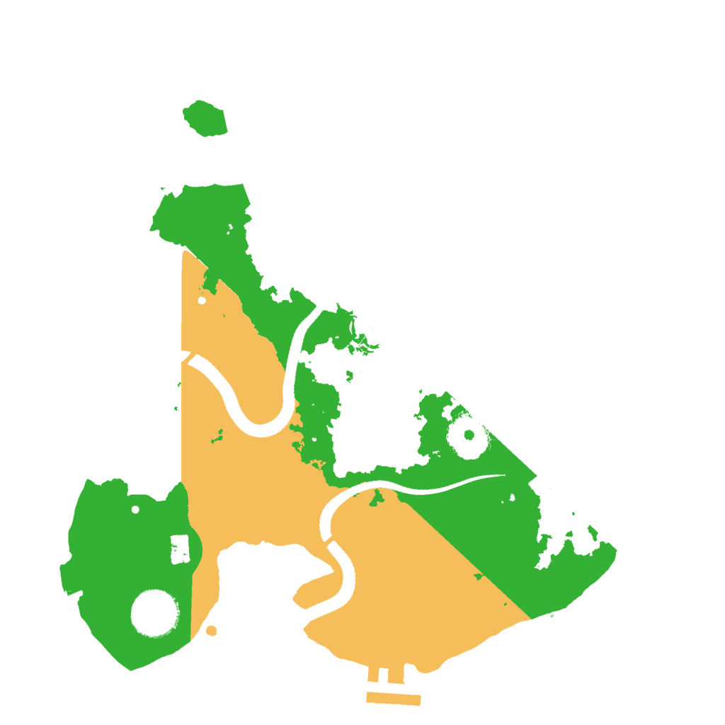 Biome Rust Map: Procedural Map, Size: 2700, Seed: 1770292879
