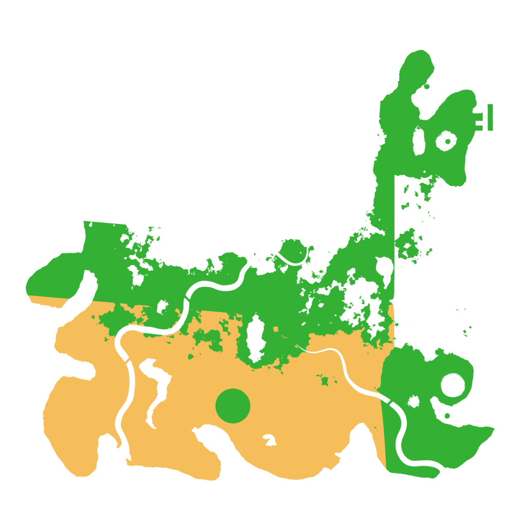 Biome Rust Map: Procedural Map, Size: 4000, Seed: 747566929