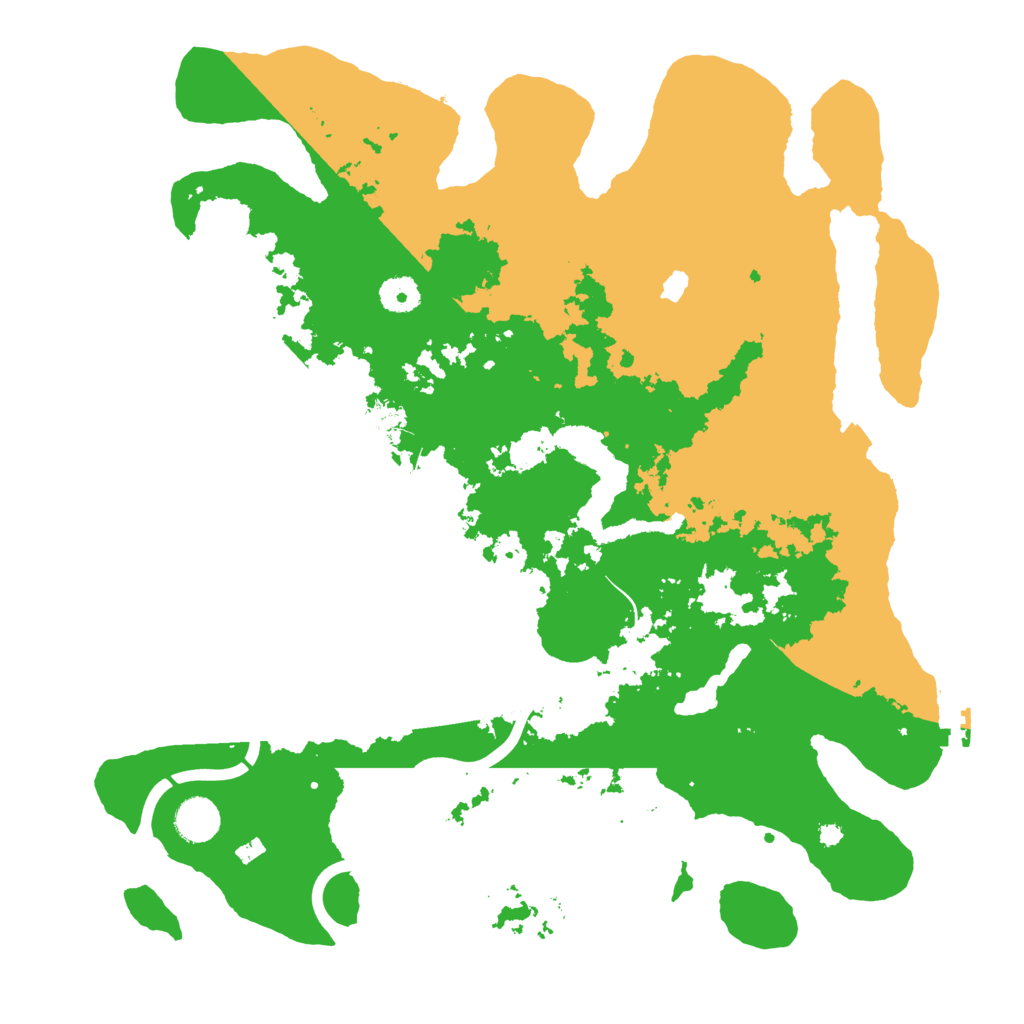Biome Rust Map: Procedural Map, Size: 4000, Seed: 456489