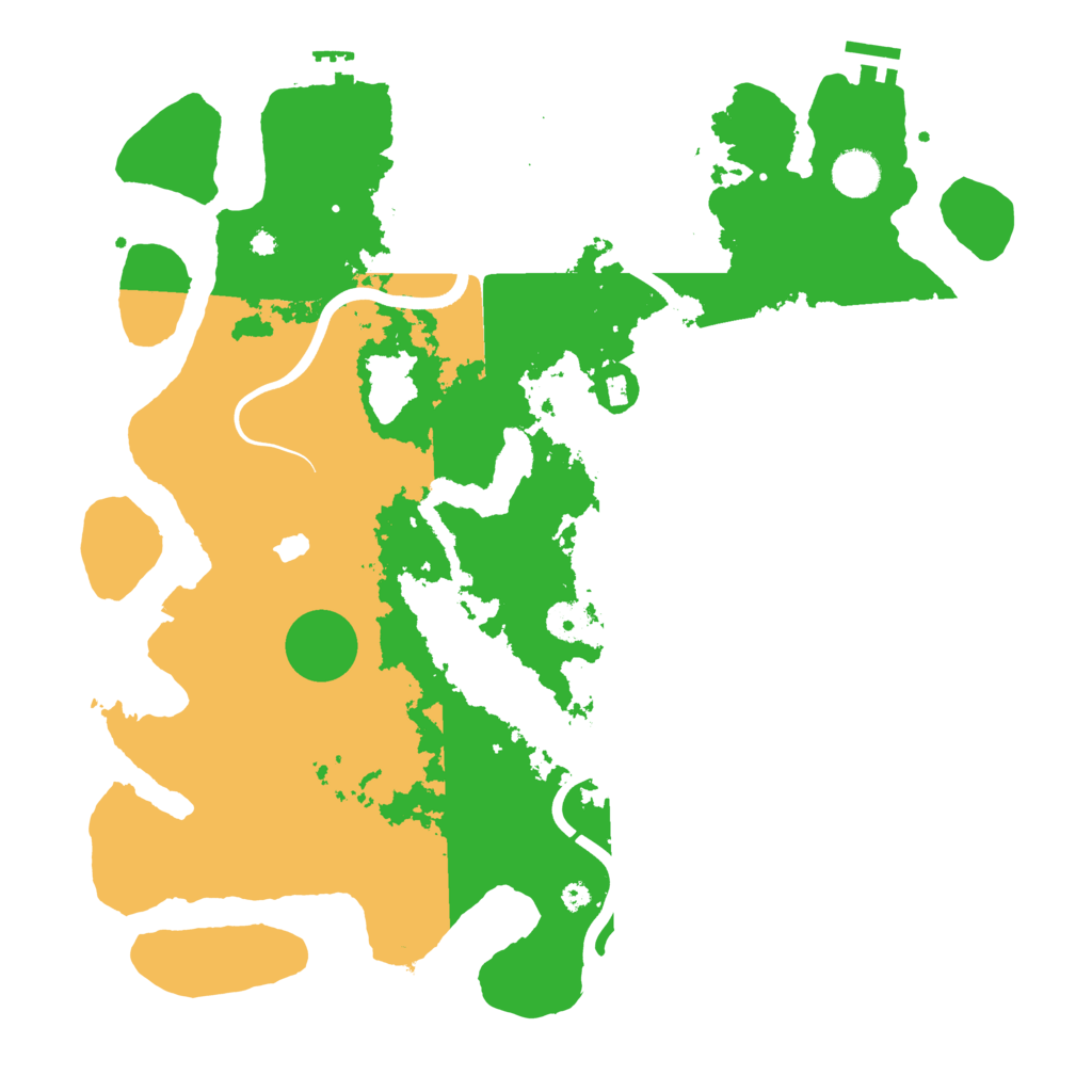 Biome Rust Map: Procedural Map, Size: 4000, Seed: 496048642