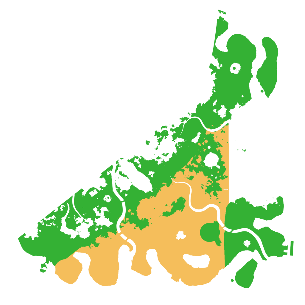 Biome Rust Map: Procedural Map, Size: 4250, Seed: 22064