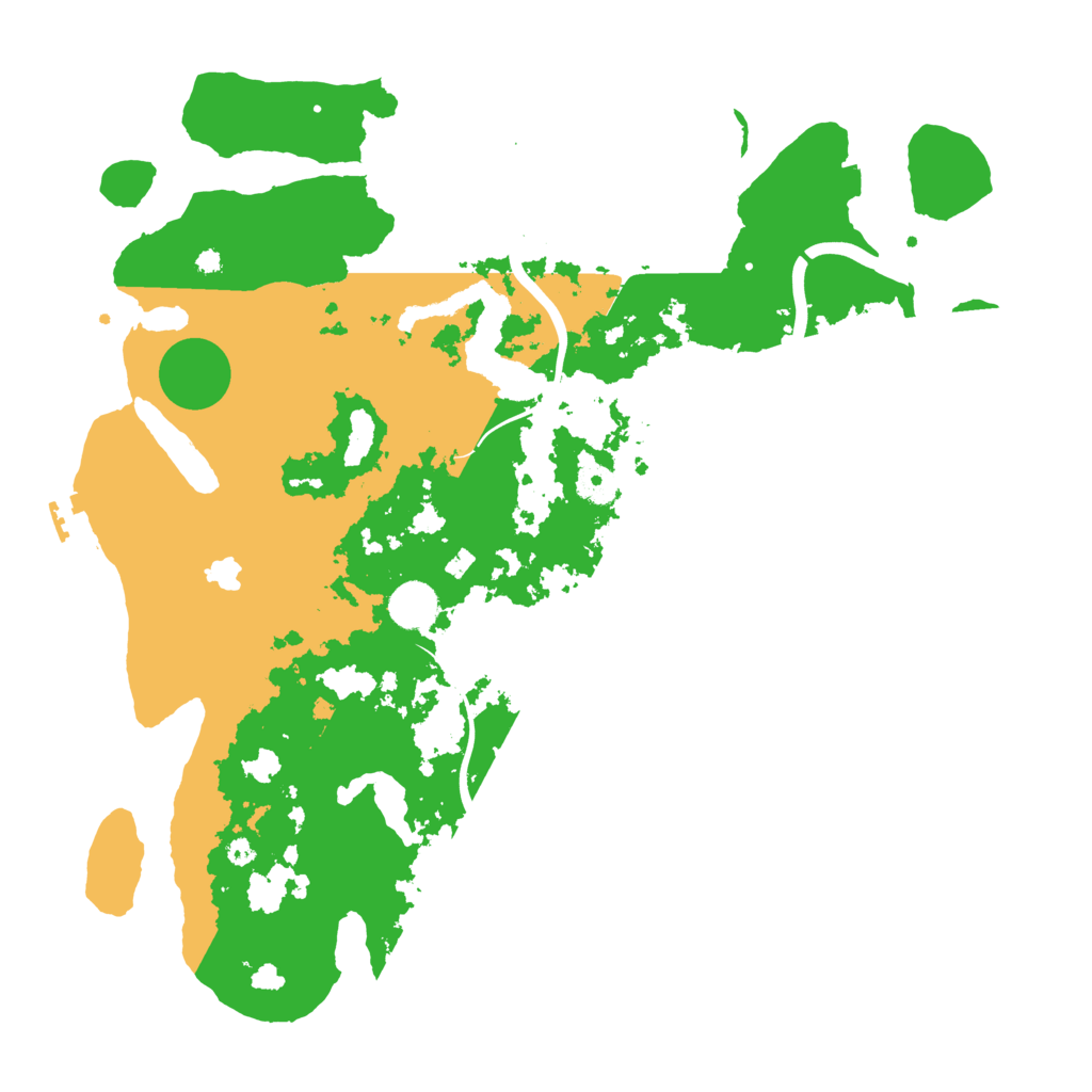Biome Rust Map: Procedural Map, Size: 4020, Seed: 68051