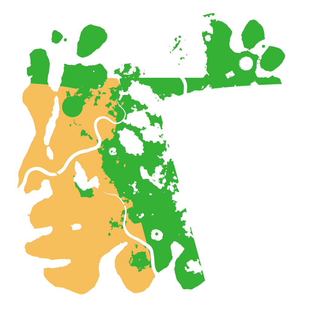Biome Rust Map: Procedural Map, Size: 4000, Seed: 523998354