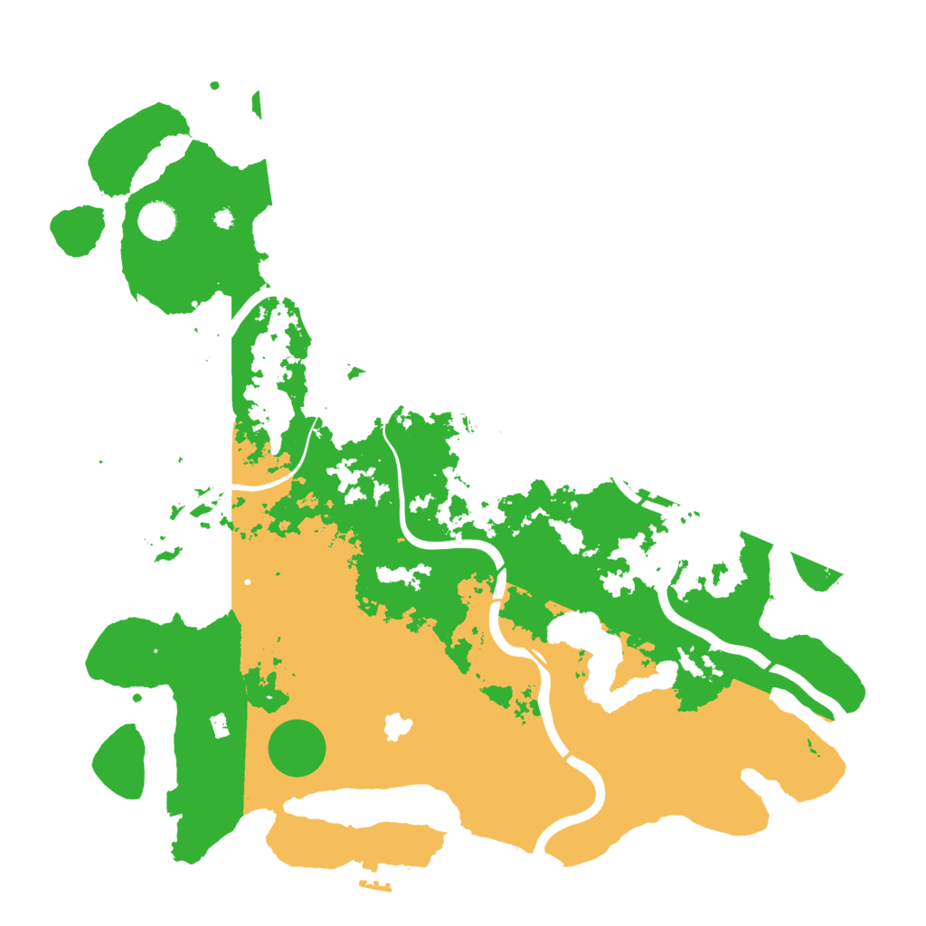 Biome Rust Map: Procedural Map, Size: 4250, Seed: 1191046987