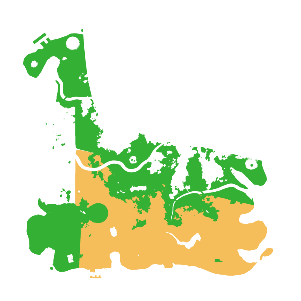 Biome Rust Map: Procedural Map, Size: 4000, Seed: 596762482