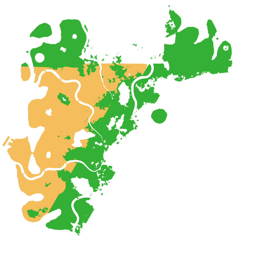 Biome Rust Map: Procedural Map, Size: 4700, Seed: 48392715