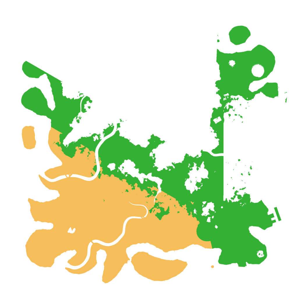 Biome Rust Map: Procedural Map, Size: 4250, Seed: 22996019
