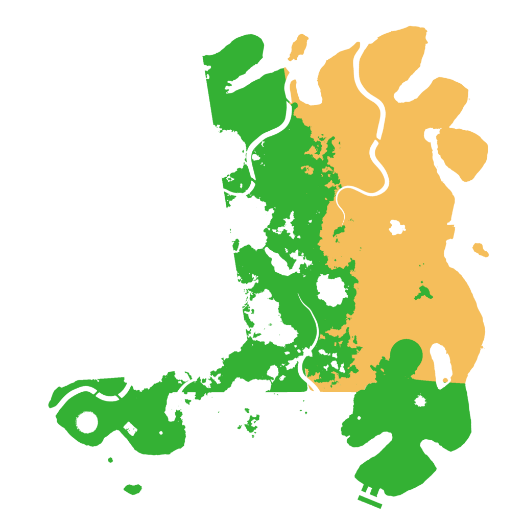 Biome Rust Map: Procedural Map, Size: 4250, Seed: 321318550