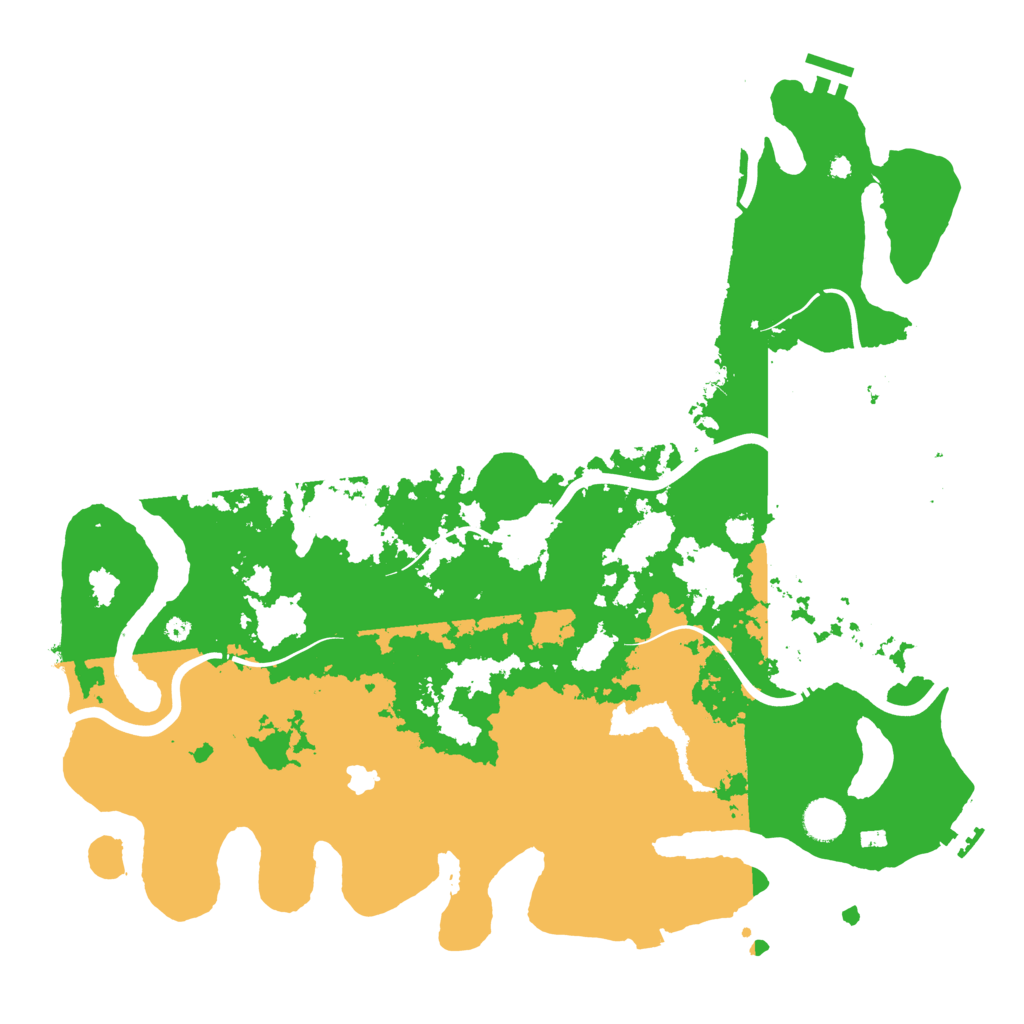 Biome Rust Map: Procedural Map, Size: 4250, Seed: 17134100