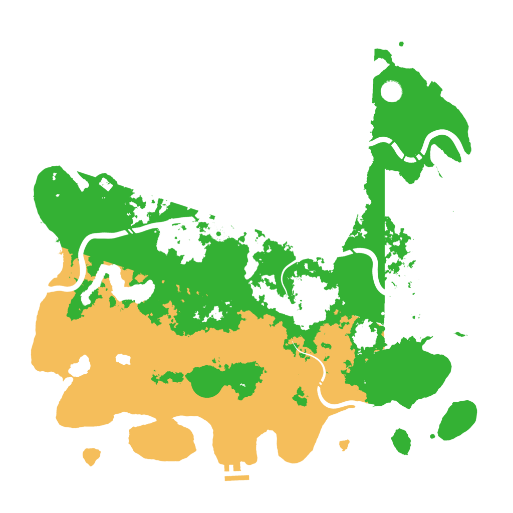 Biome Rust Map: Procedural Map, Size: 4250, Seed: 295084032