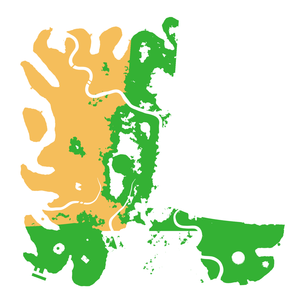 Biome Rust Map: Procedural Map, Size: 4250, Seed: 160497224