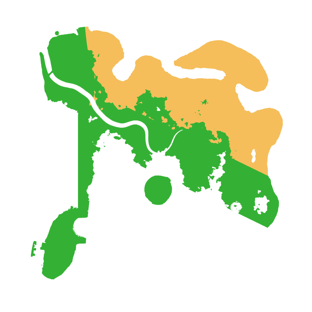 Biome Rust Map: Procedural Map, Size: 3000, Seed: 973640589