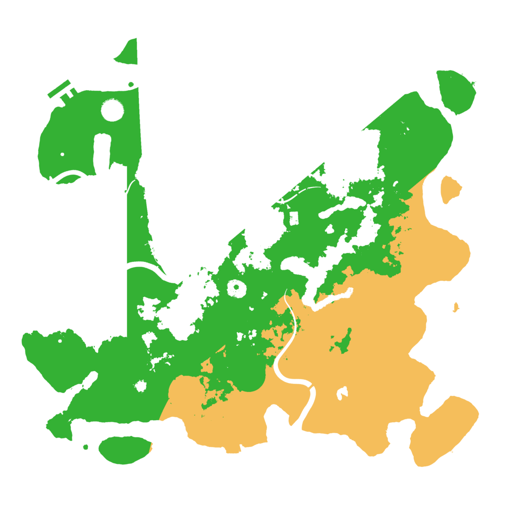 Biome Rust Map: Procedural Map, Size: 4000, Seed: 1509666764