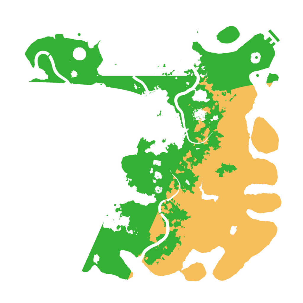 Biome Rust Map: Procedural Map, Size: 4200, Seed: 739410
