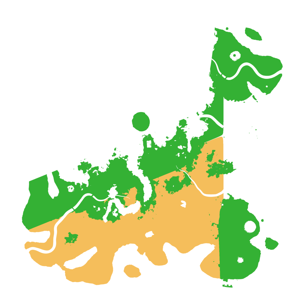 Biome Rust Map: Procedural Map, Size: 4500, Seed: 1620929891