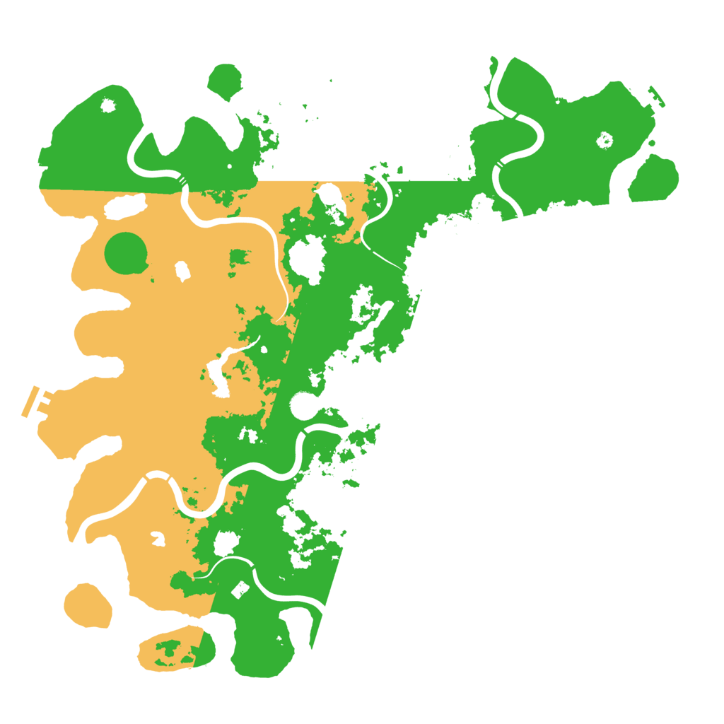Biome Rust Map: Procedural Map, Size: 4500, Seed: 1547437312