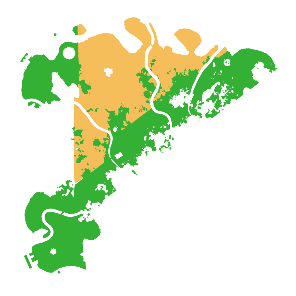 Biome Rust Map: Procedural Map, Size: 4248, Seed: 656363436