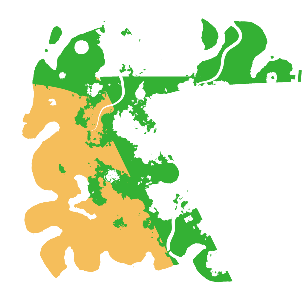 Biome Rust Map: Procedural Map, Size: 4000, Seed: 1747162992