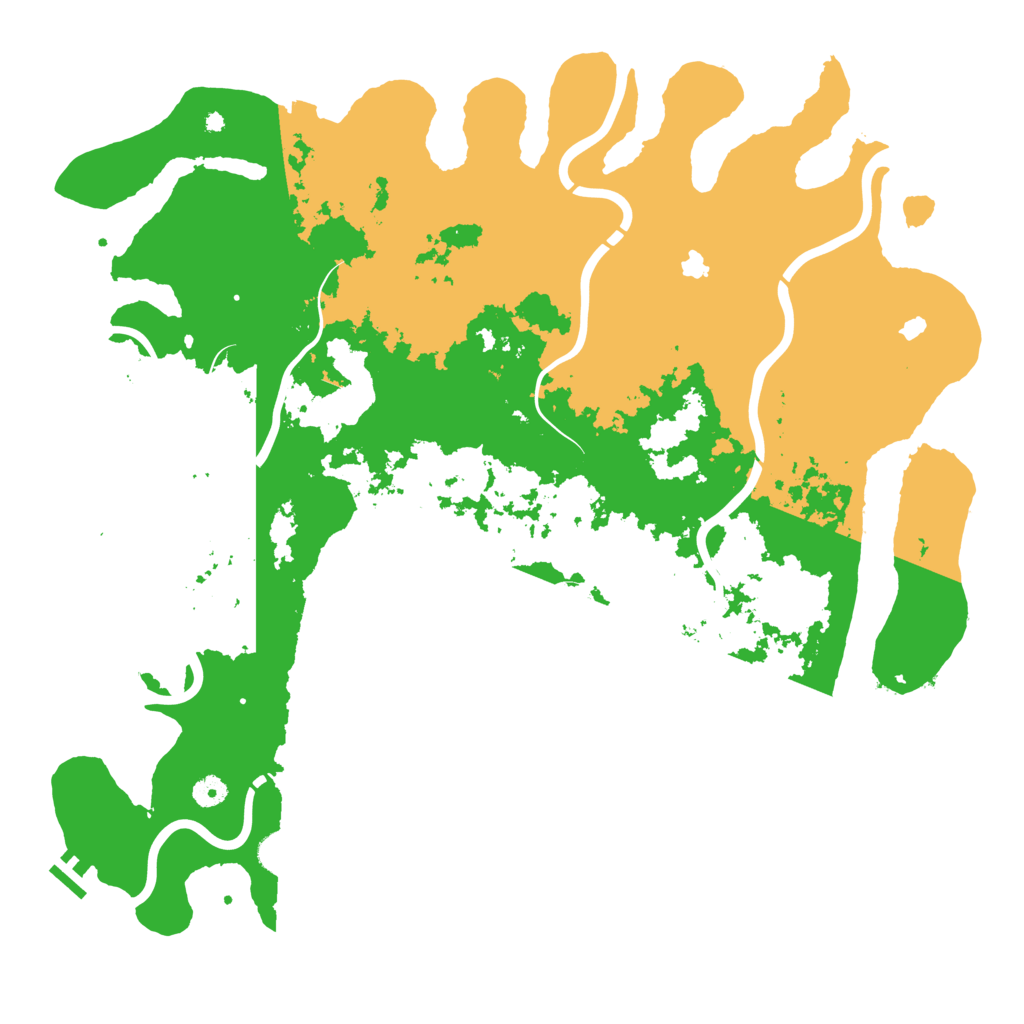 Biome Rust Map: Procedural Map, Size: 4750, Seed: 548251723