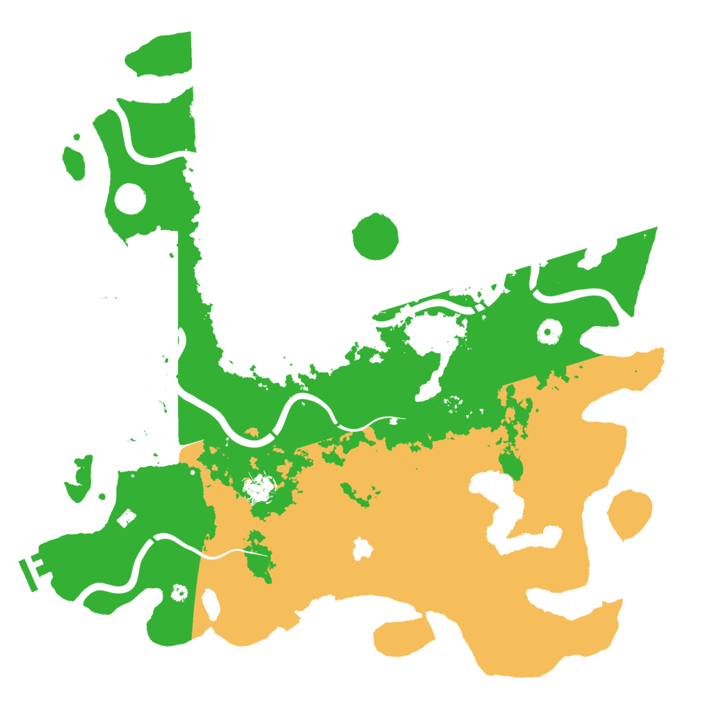 Biome Rust Map: Procedural Map, Size: 4250, Seed: 539473887