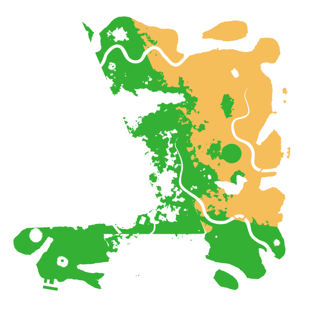 Biome Rust Map: Procedural Map, Size: 4250, Seed: 1789811139