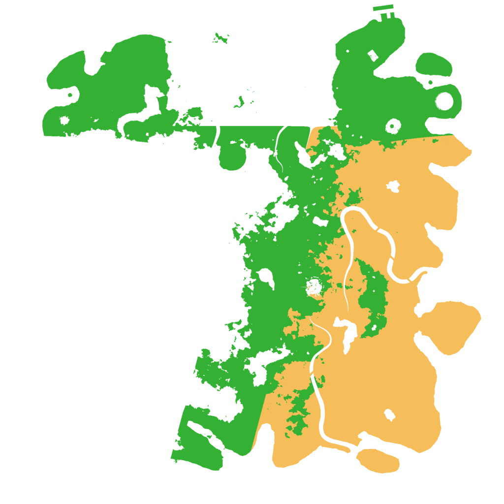 Biome Rust Map: Procedural Map, Size: 5000, Seed: 132013848