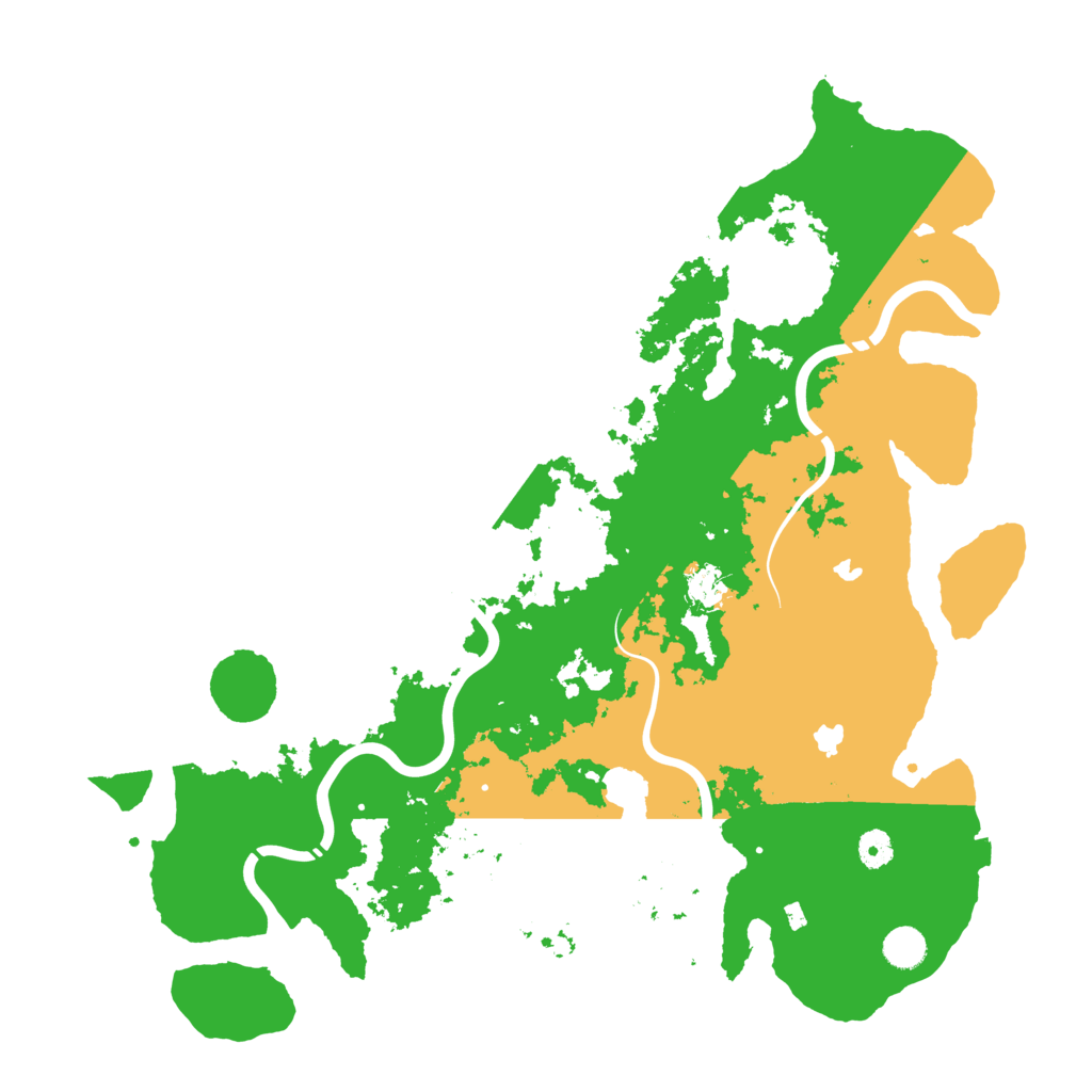 Biome Rust Map: Procedural Map, Size: 4500, Seed: 569125446