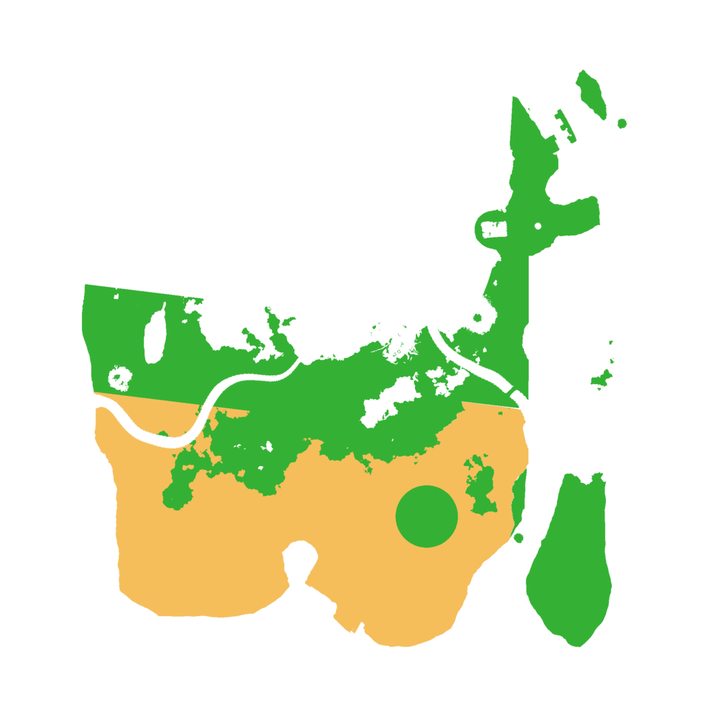 Biome Rust Map: Procedural Map, Size: 3000, Seed: 1426814926