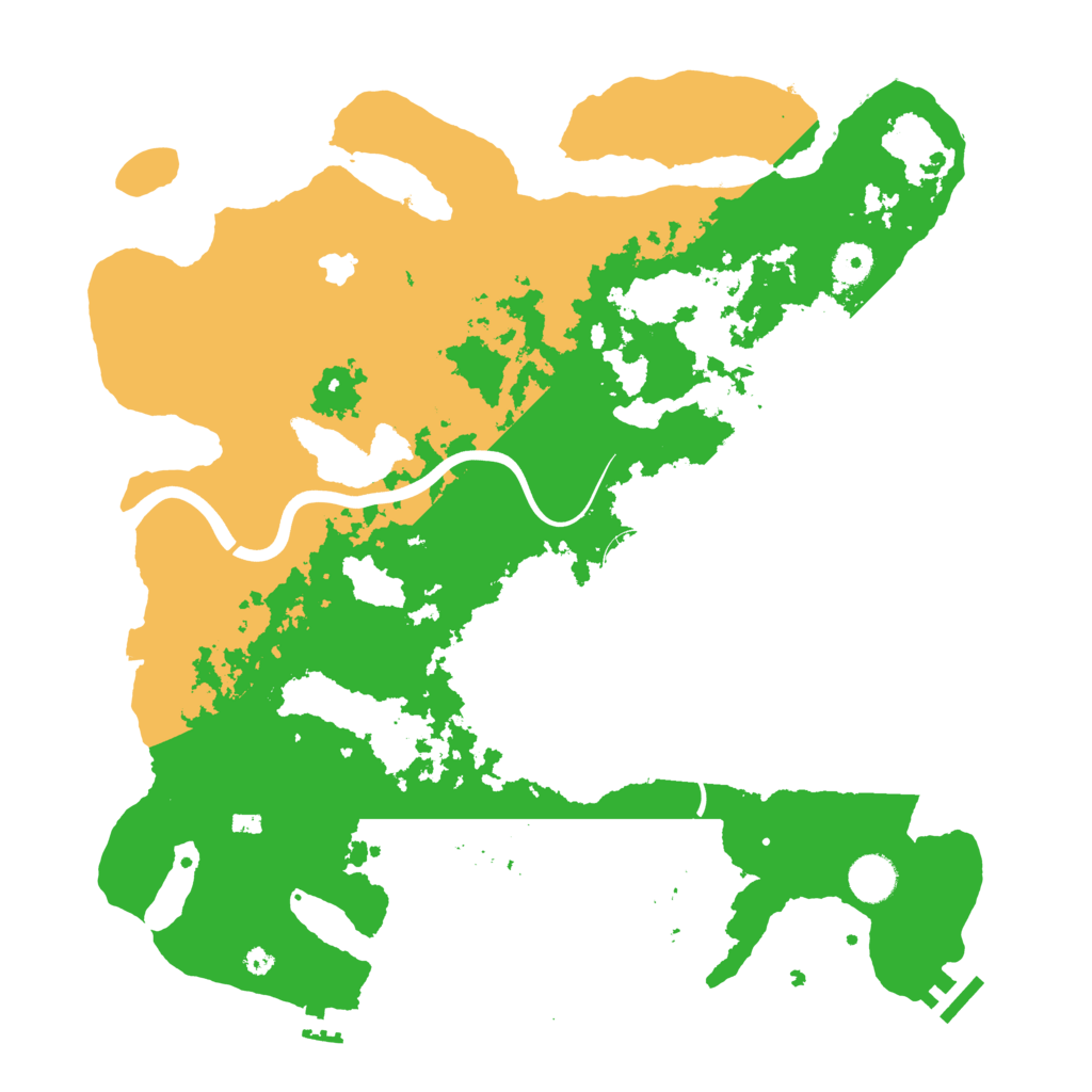 Biome Rust Map: Procedural Map, Size: 4000, Seed: 1263439375