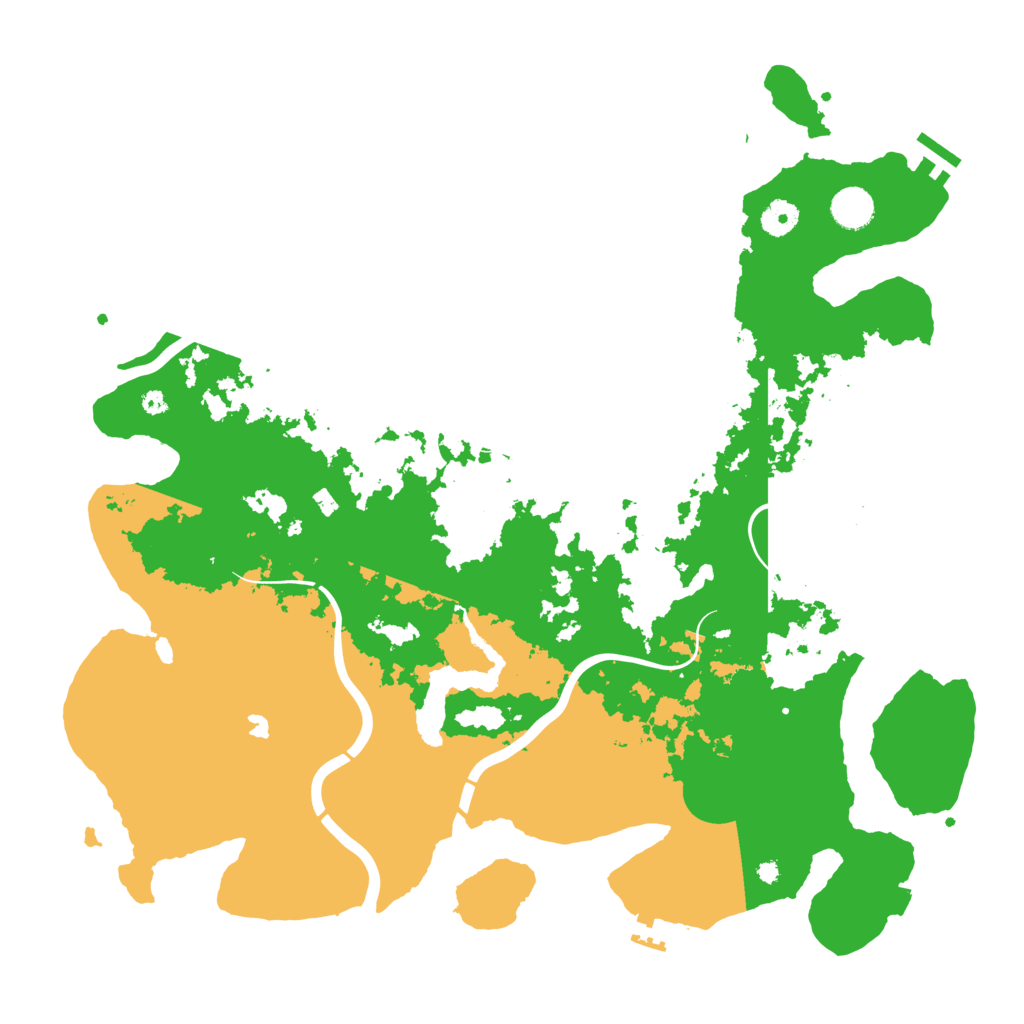 Biome Rust Map: Procedural Map, Size: 4250, Seed: 1200867010