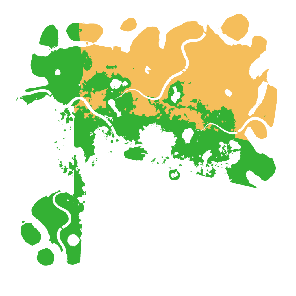 Biome Rust Map: Procedural Map, Size: 4500, Seed: 1734855050
