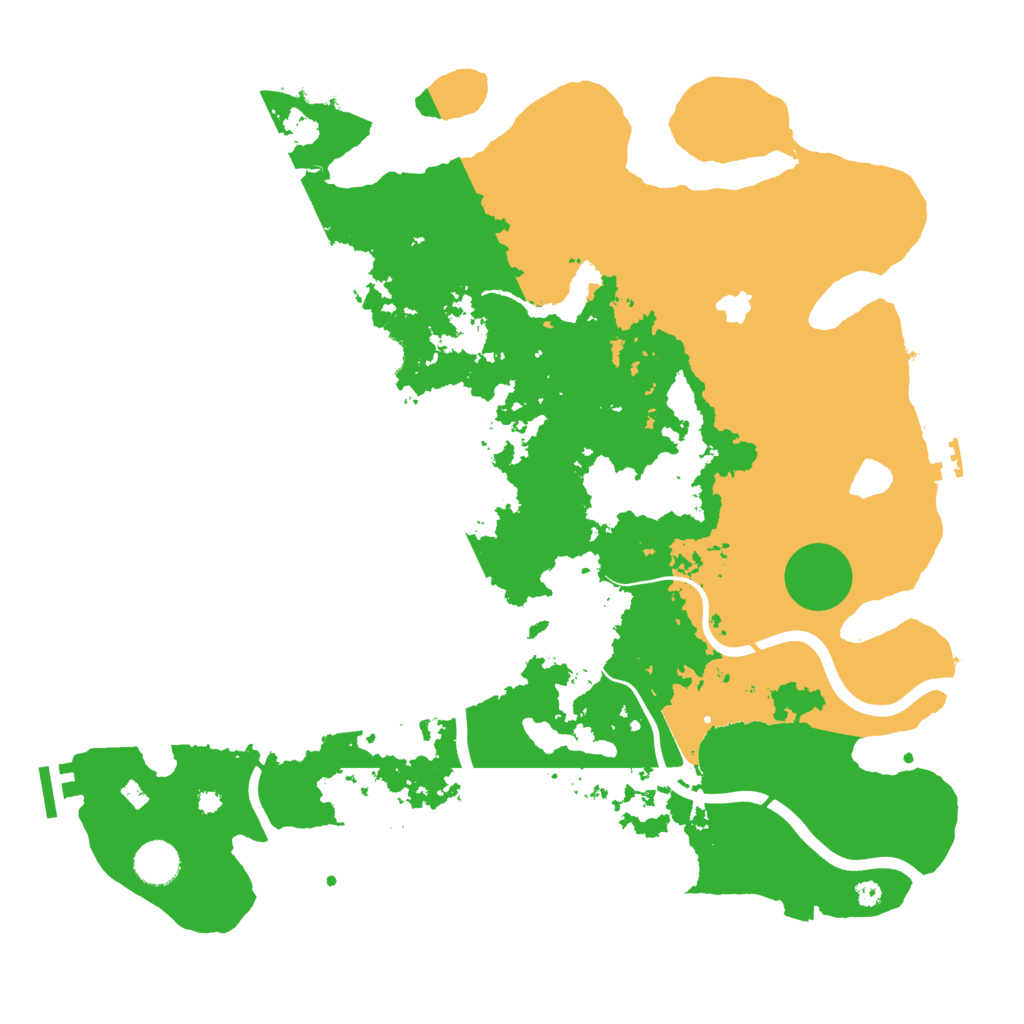 Biome Rust Map: Procedural Map, Size: 4000, Seed: 178703390