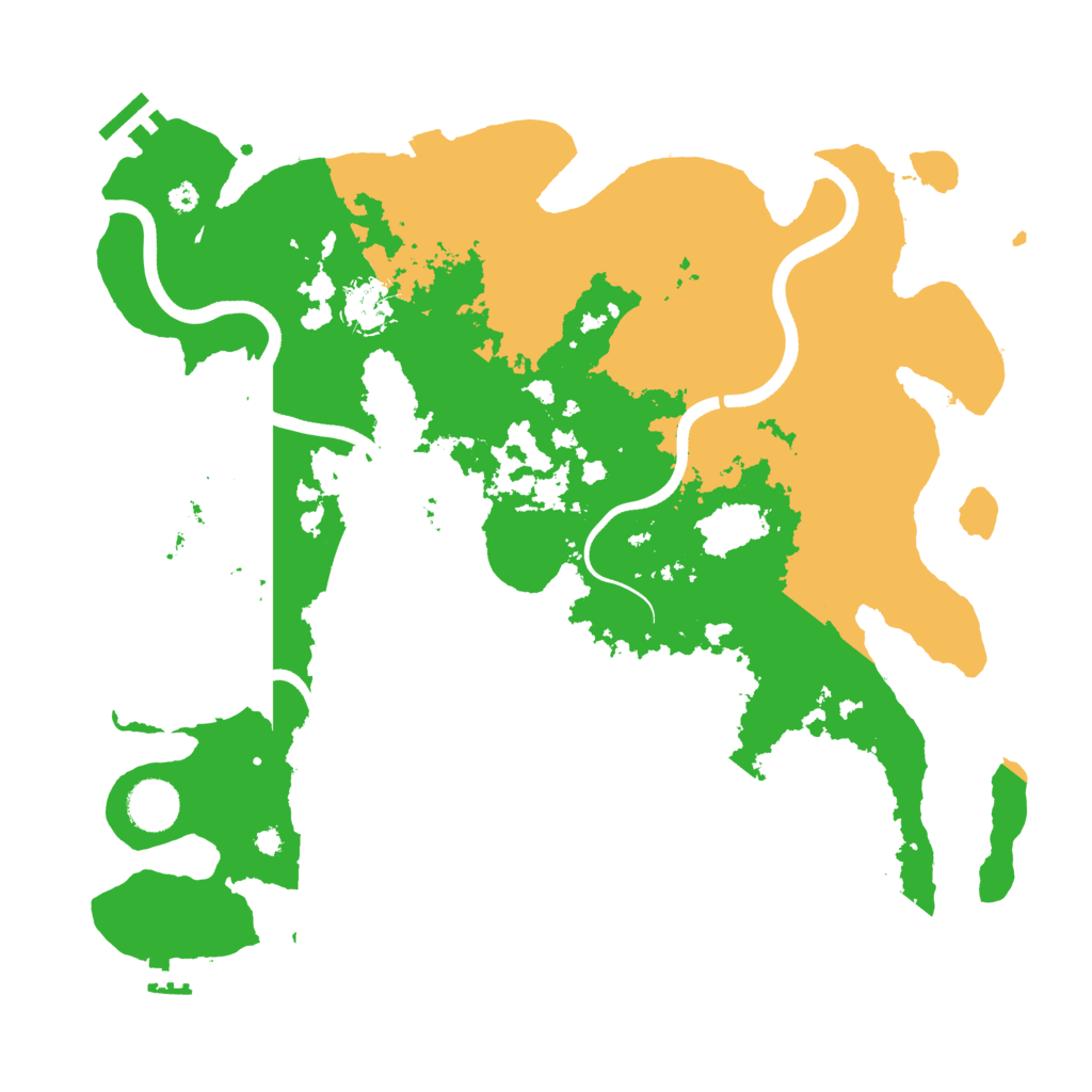 Biome Rust Map: Procedural Map, Size: 3750, Seed: 331014229