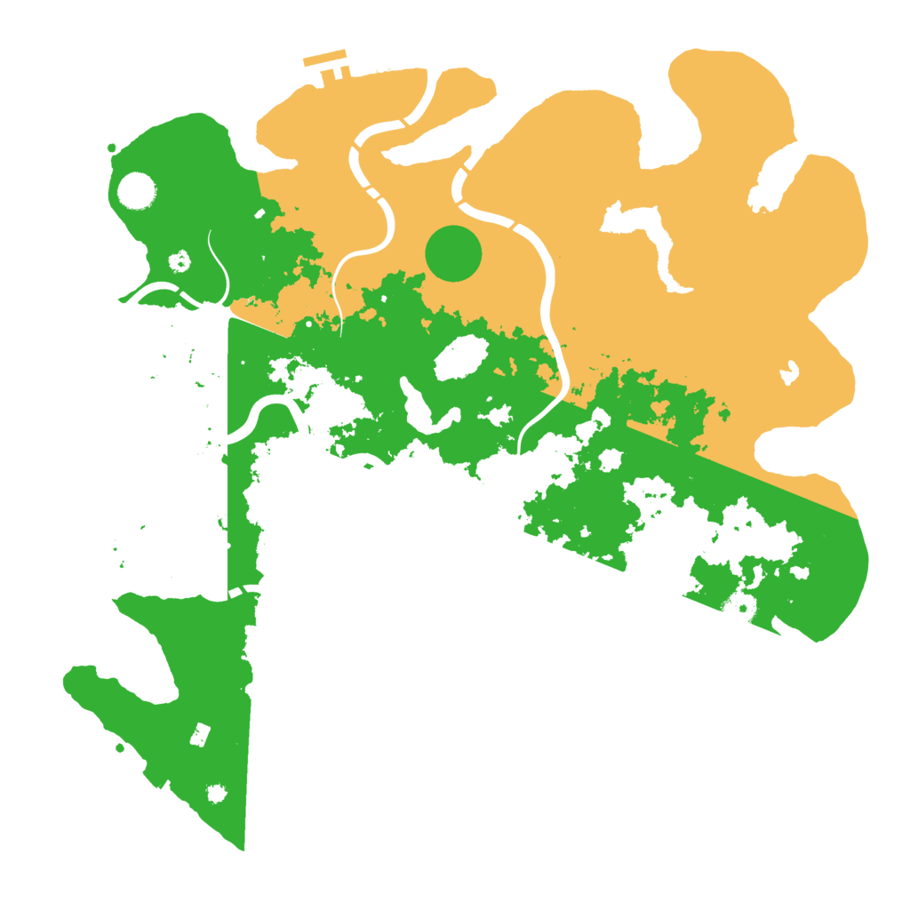 Biome Rust Map: Procedural Map, Size: 4250, Seed: 957631141