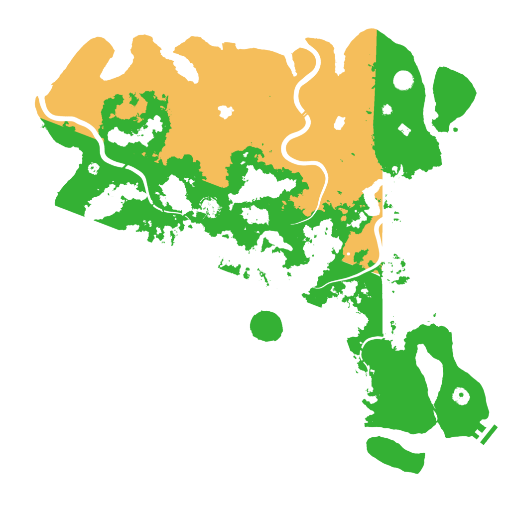 Biome Rust Map: Procedural Map, Size: 4500, Seed: 180783453