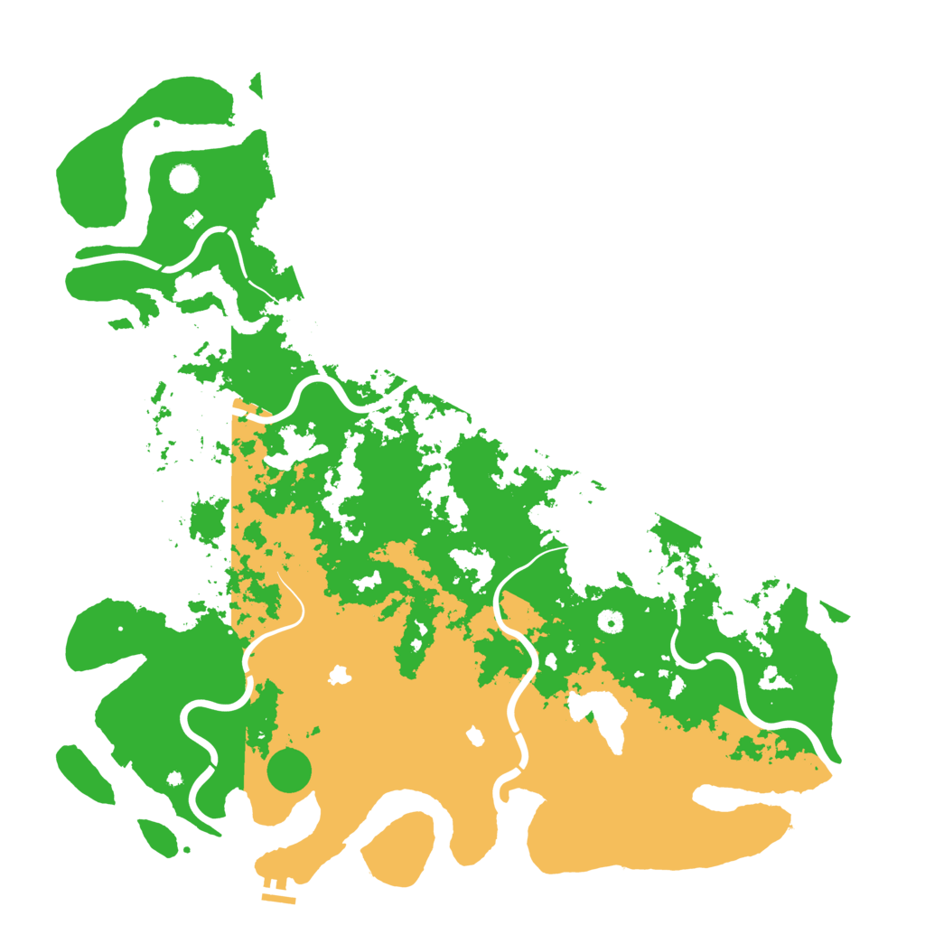 Biome Rust Map: Procedural Map, Size: 5500, Seed: 1767590041