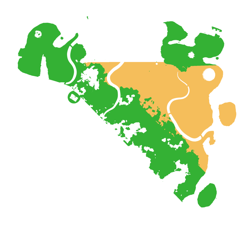 Biome Rust Map: Procedural Map, Size: 3500, Seed: 1572782251