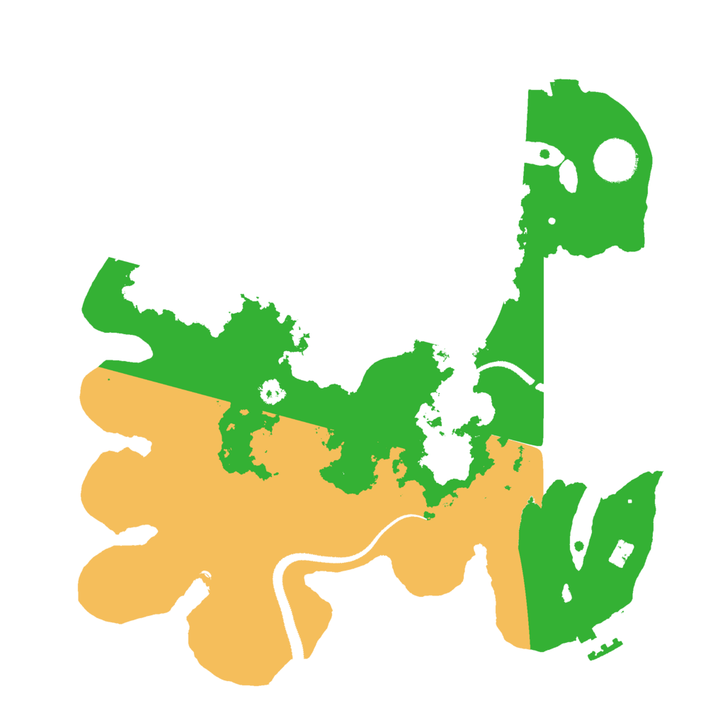 Biome Rust Map: Procedural Map, Size: 3000, Seed: 144690943