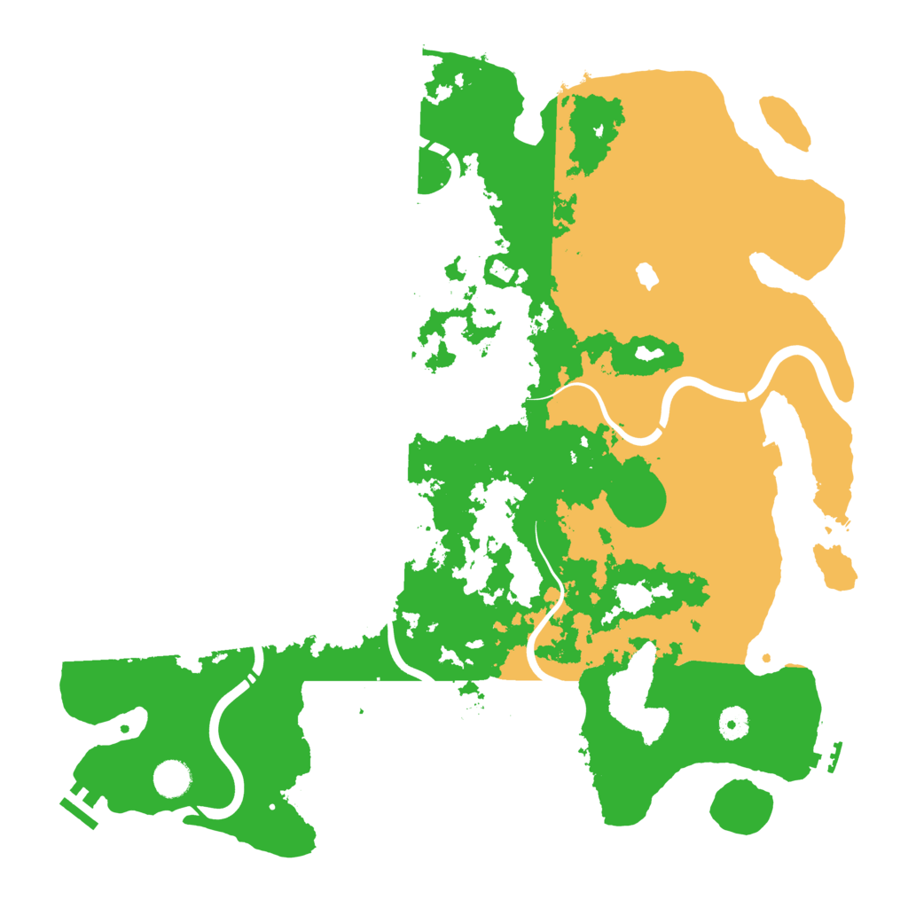Biome Rust Map: Procedural Map, Size: 4250, Seed: 94751852
