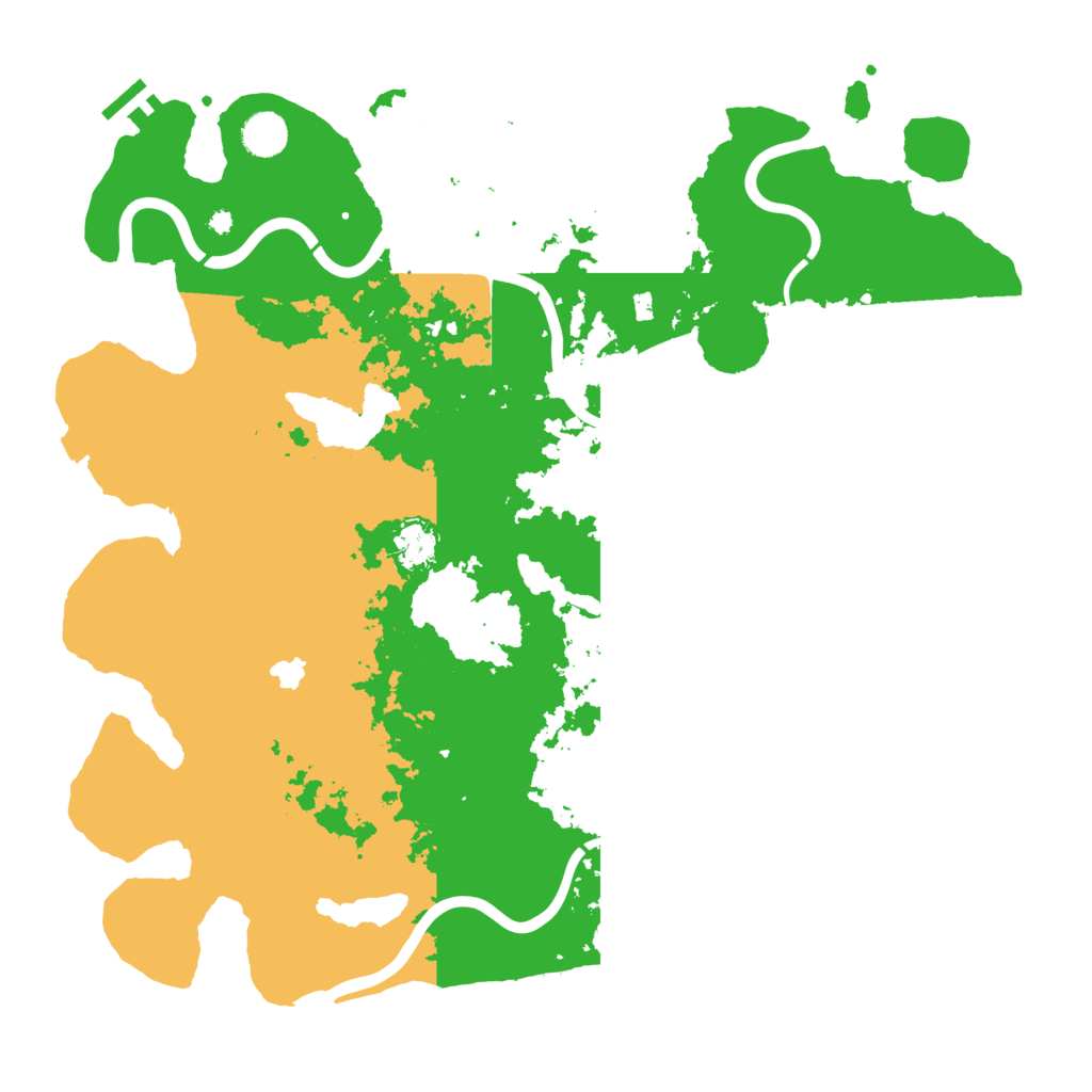 Biome Rust Map: Procedural Map, Size: 4250, Seed: 489011801